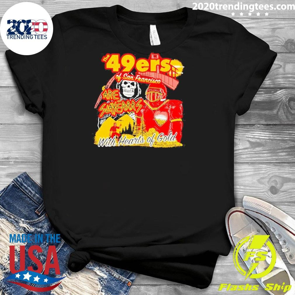 Original the 49ers Of San Francisco Are Slayerrrs - Adult & Kids T-Shirts, Sweatshirts & Hoodies apparel design preview 3