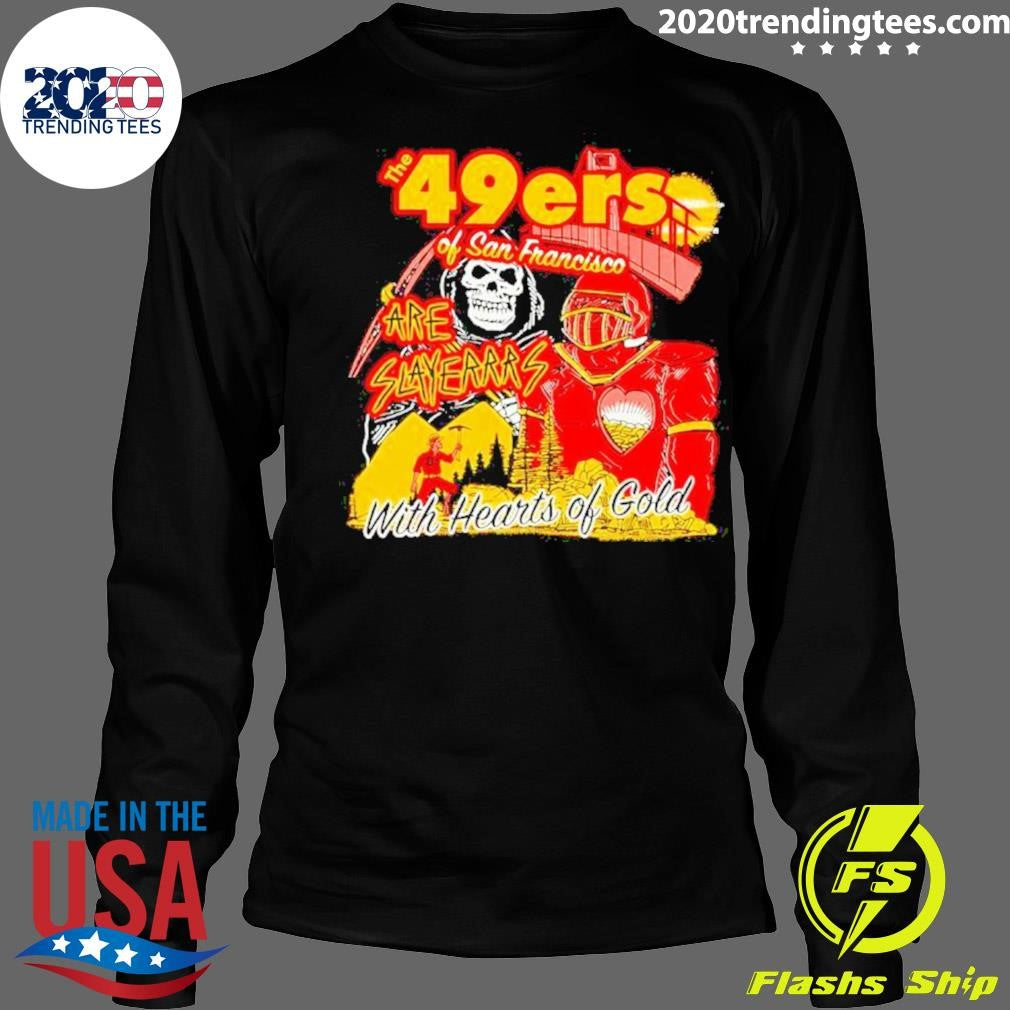 Original the 49ers Of San Francisco Are Slayerrrs - Adult & Kids T-Shirts, Sweatshirts & Hoodies apparel design preview 4