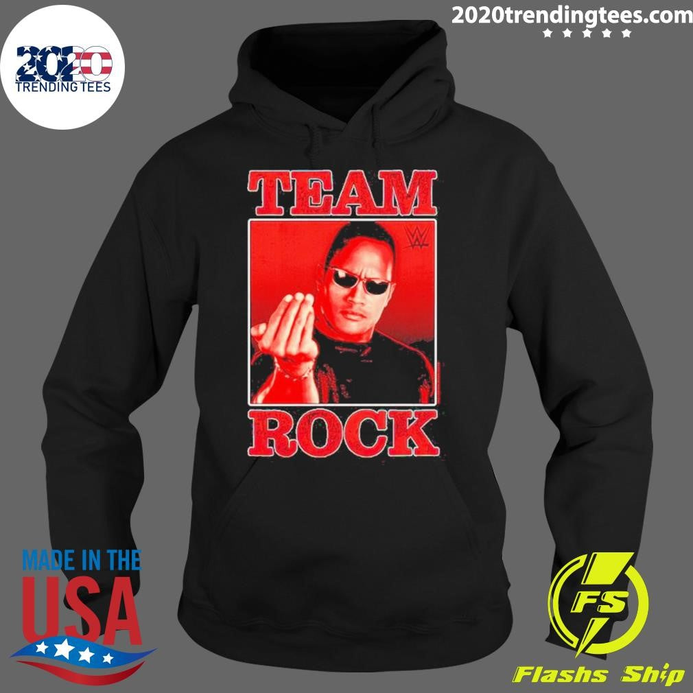 Original wwe Team Rock - Adult & Kids T-Shirts, Sweatshirts & Hoodies apparel design preview 2