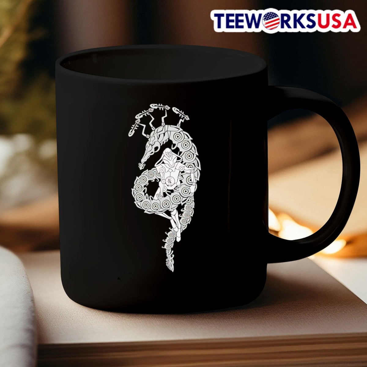 Orowyrm x Thrax Stencil Warframe - Adult & Kids T-Shirts, Sweatshirts & Hoodies apparel design preview 3