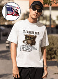 Owl if I offend you 1 I'm really sorry 2 will tone it - Adult & Kids T-Shirts, Sweatshirts & Hoodies apparel design preview 1