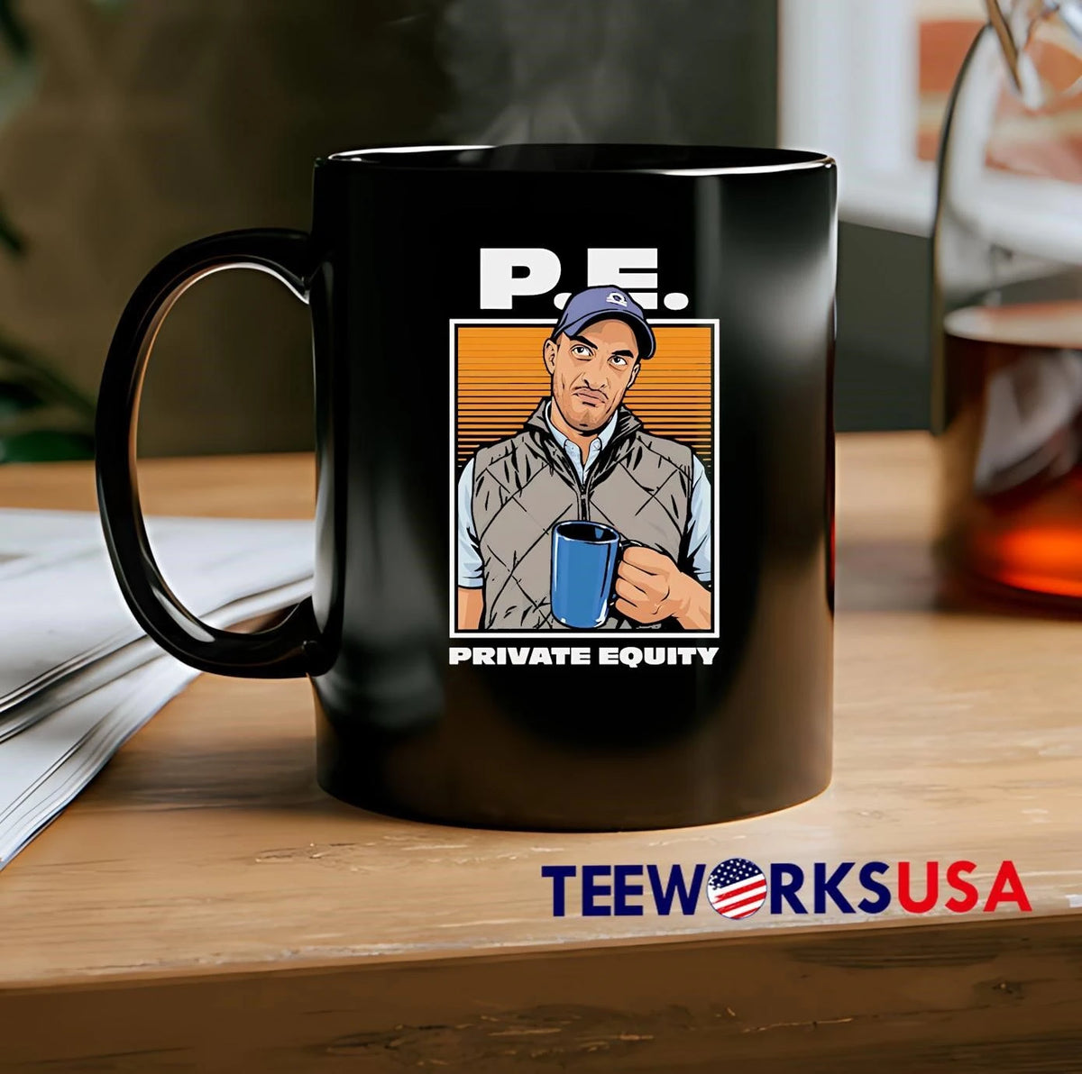 PE Guy Private Equity - Adult & Kids T-Shirts, Sweatshirts & Hoodies apparel design preview 2