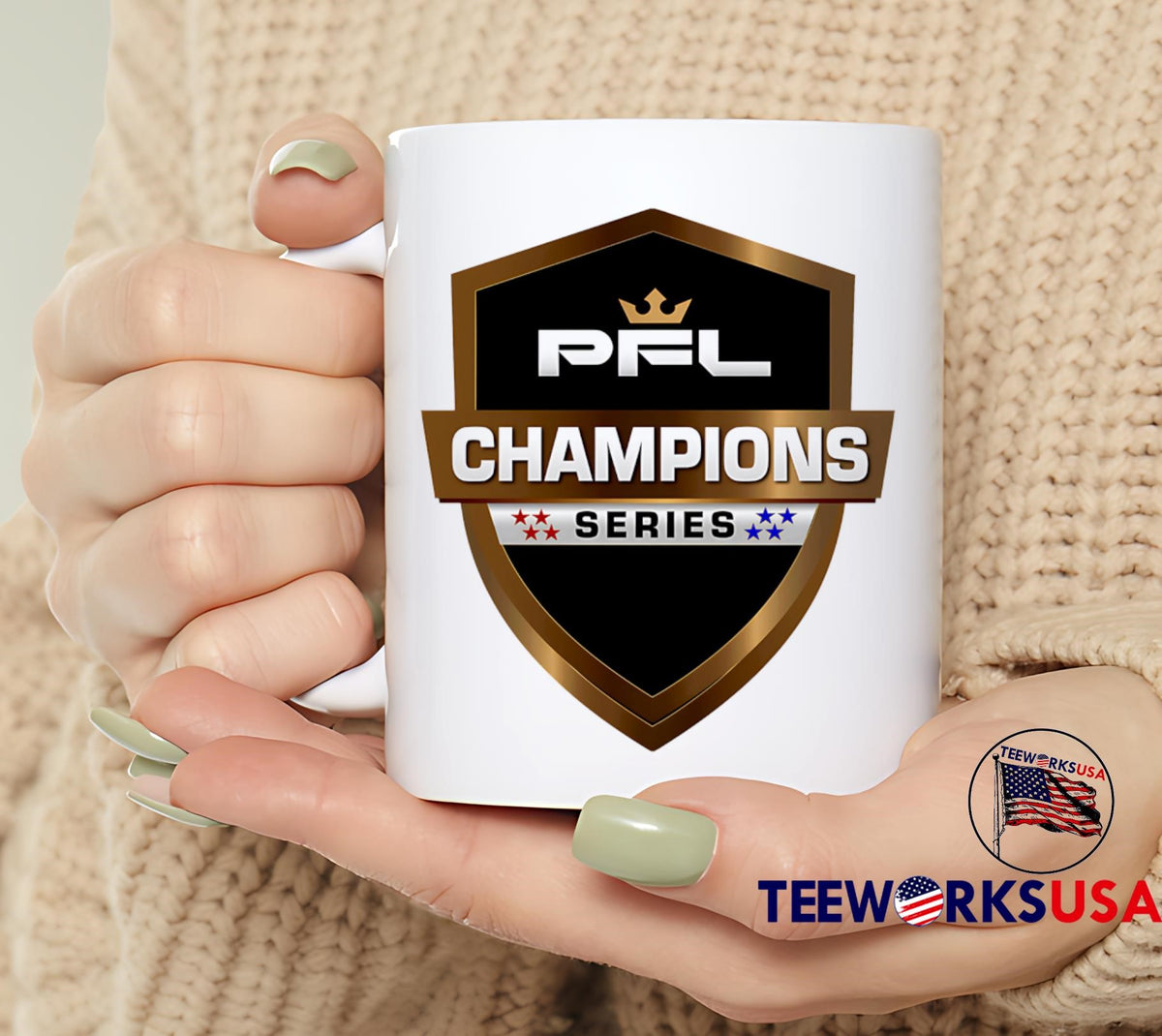 PFL Champions Series logo - Adult & Kids T-Shirts, Sweatshirts & Hoodies apparel design preview 6