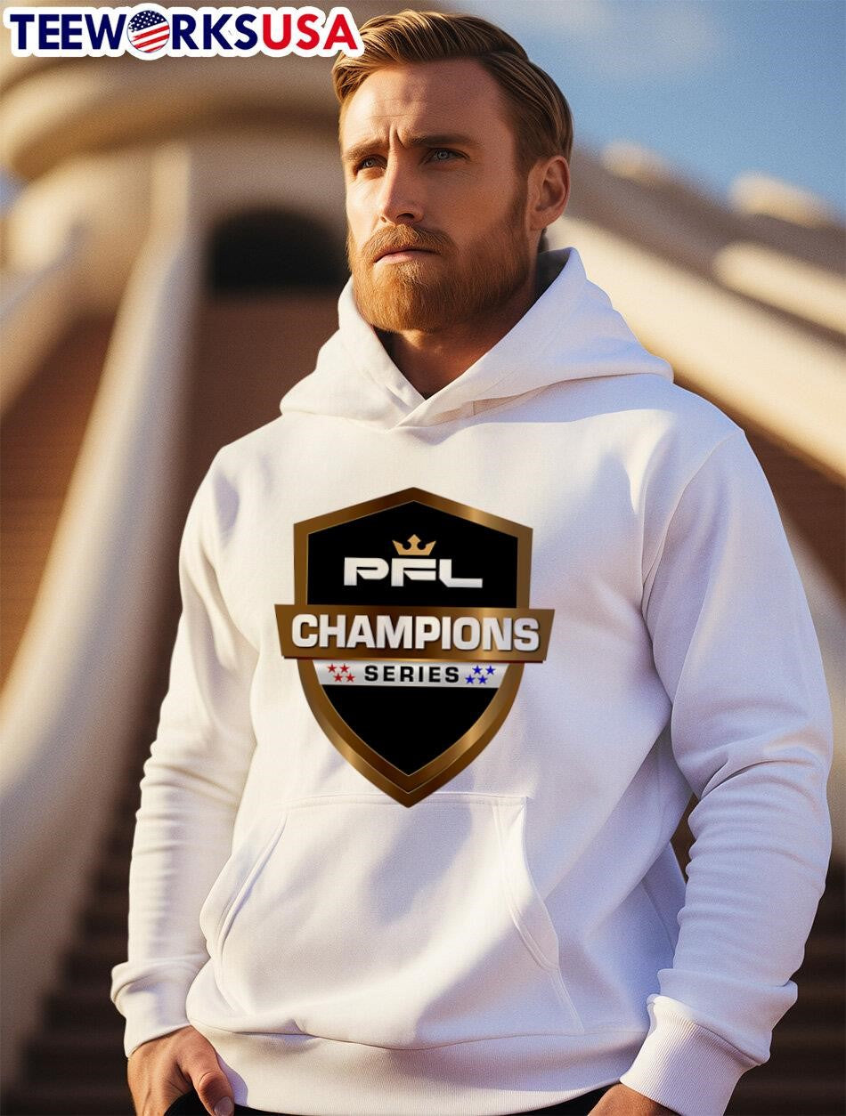 PFL Champions Series logo - Adult & Kids T-Shirts, Sweatshirts & Hoodies apparel design preview 2