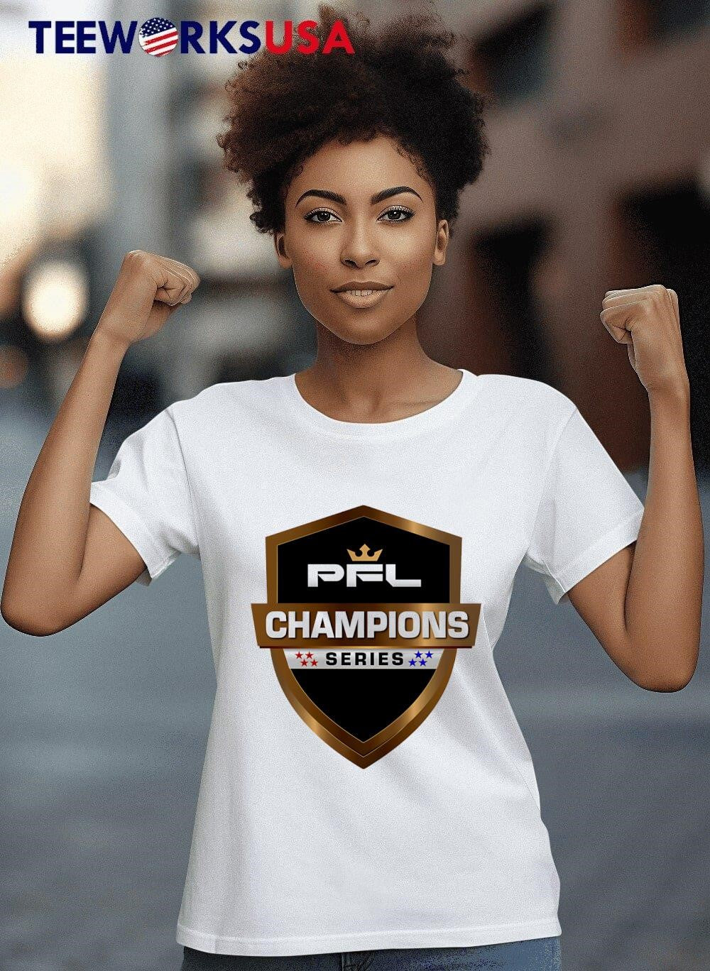 PFL Champions Series logo - Adult & Kids T-Shirts, Sweatshirts & Hoodies apparel design preview 8