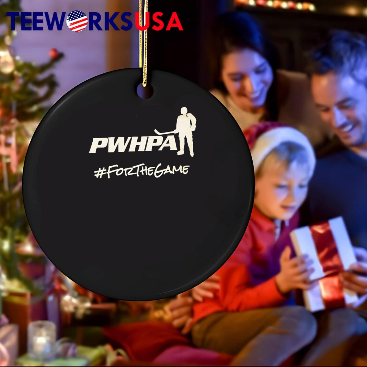 PWHPA Hockey forthegame - Adult & Kids T-Shirts, Sweatshirts & Hoodies apparel design preview 4