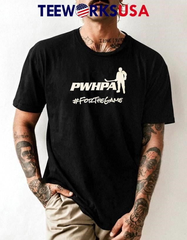 PWHPA Hockey forthegame - Adult & Kids T-Shirts, Sweatshirts & Hoodies apparel design preview 1
