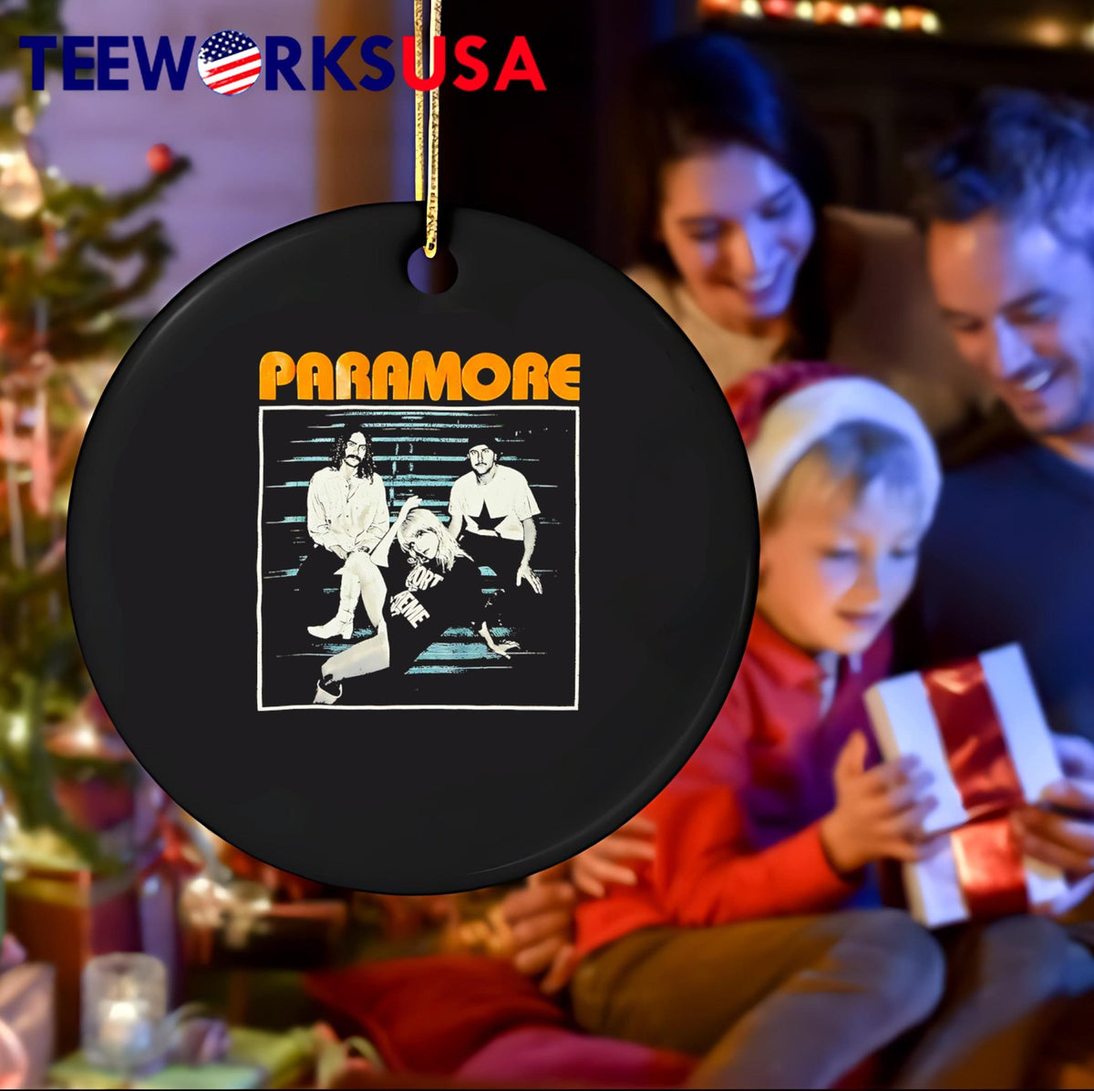 Paramore picture retro - Adult & Kids T-Shirts, Sweatshirts & Hoodies apparel design preview 4