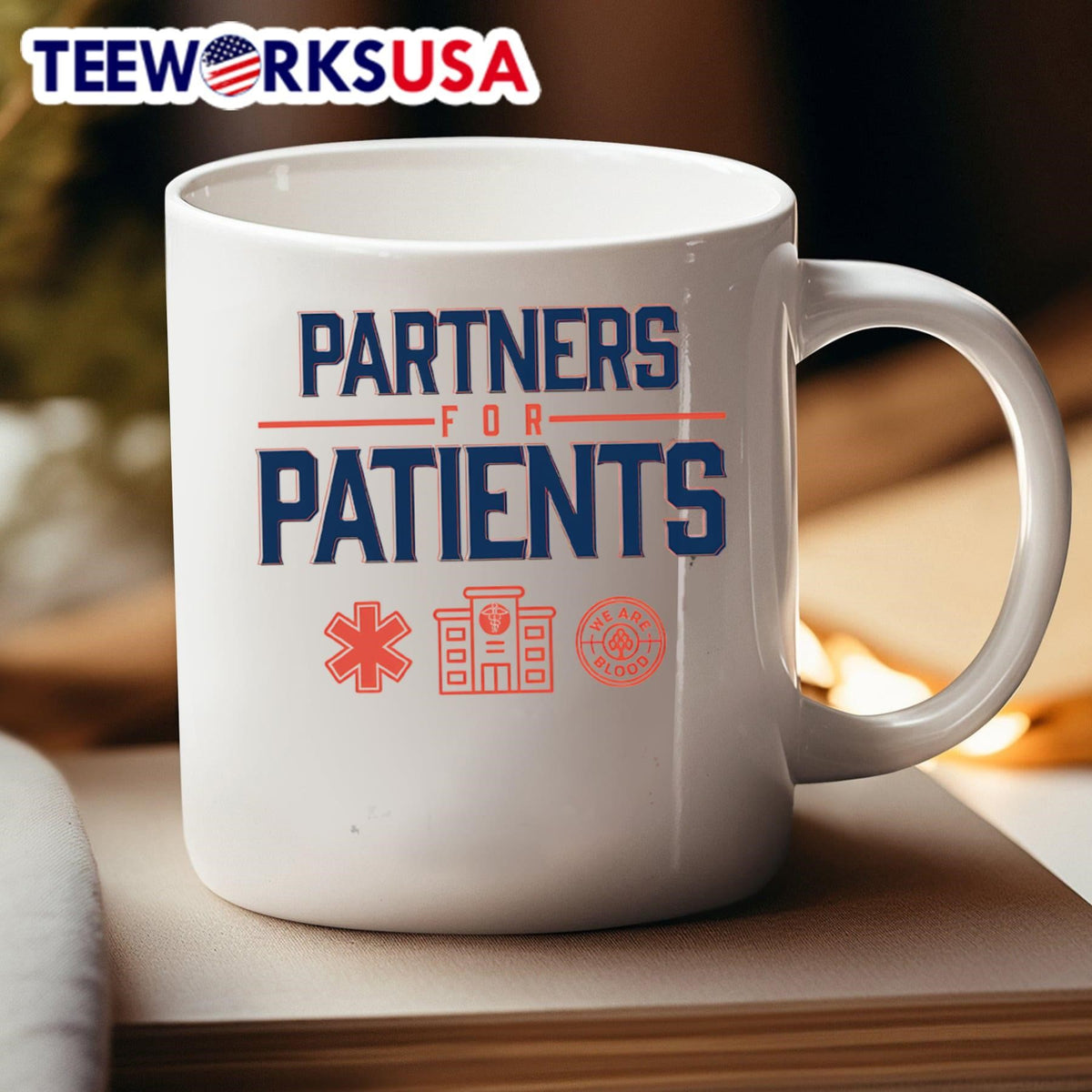 Partners for Patients - Adult & Kids T-Shirts, Sweatshirts & Hoodies apparel design preview 4
