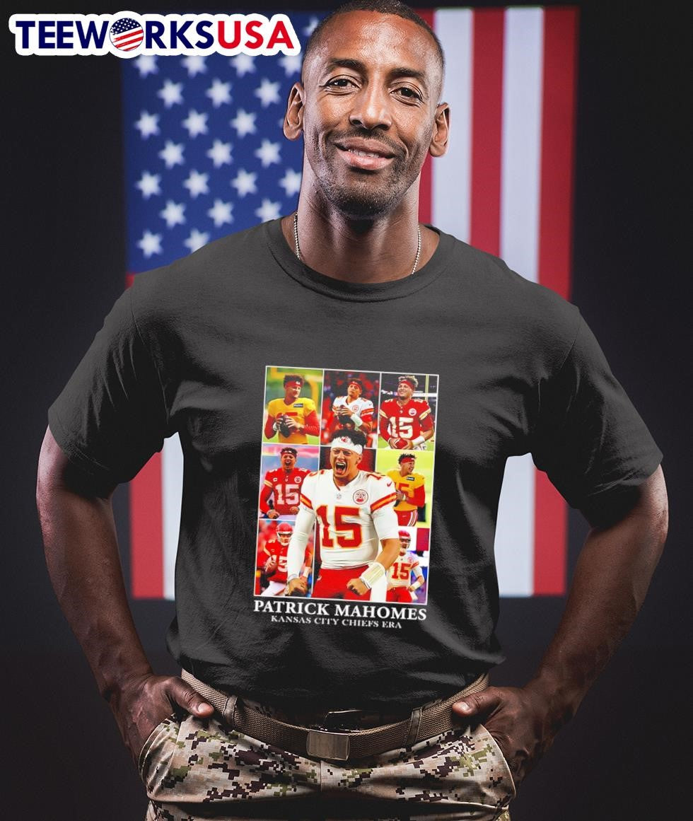 Patrick Mahomes Kansas City CHiefs Era - Adult & Kids T-Shirts, Sweatshirts & Hoodies apparel design preview 1