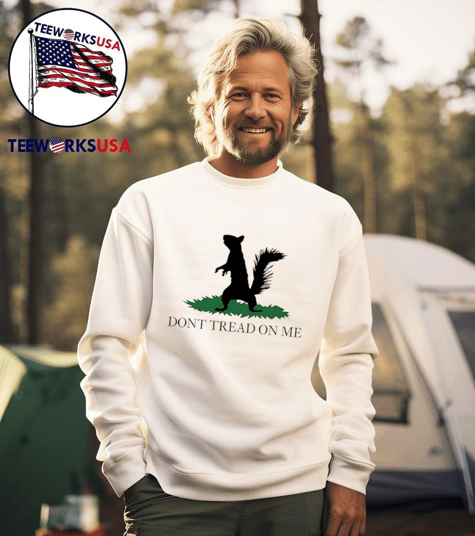 Peanut The Squirrel don't tread on me - Adult & Kids T-Shirts, Sweatshirts & Hoodies apparel design preview 3