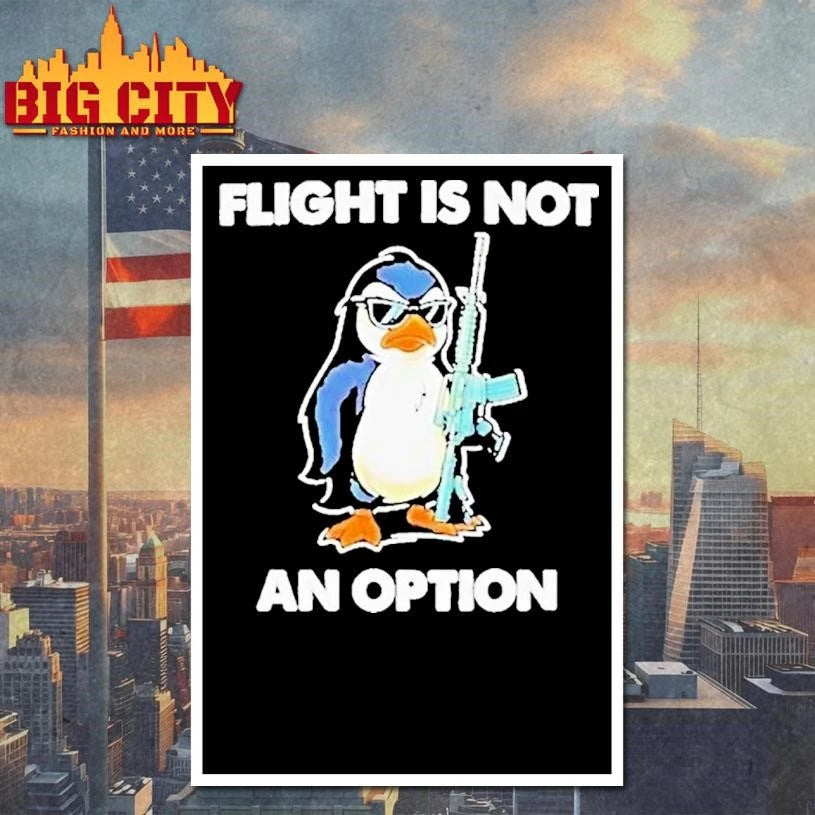 Penguin Flight Is Not An Option Tour 2026 - Adult & Kids T-Shirts, Sweatshirts & Hoodies apparel design preview 4