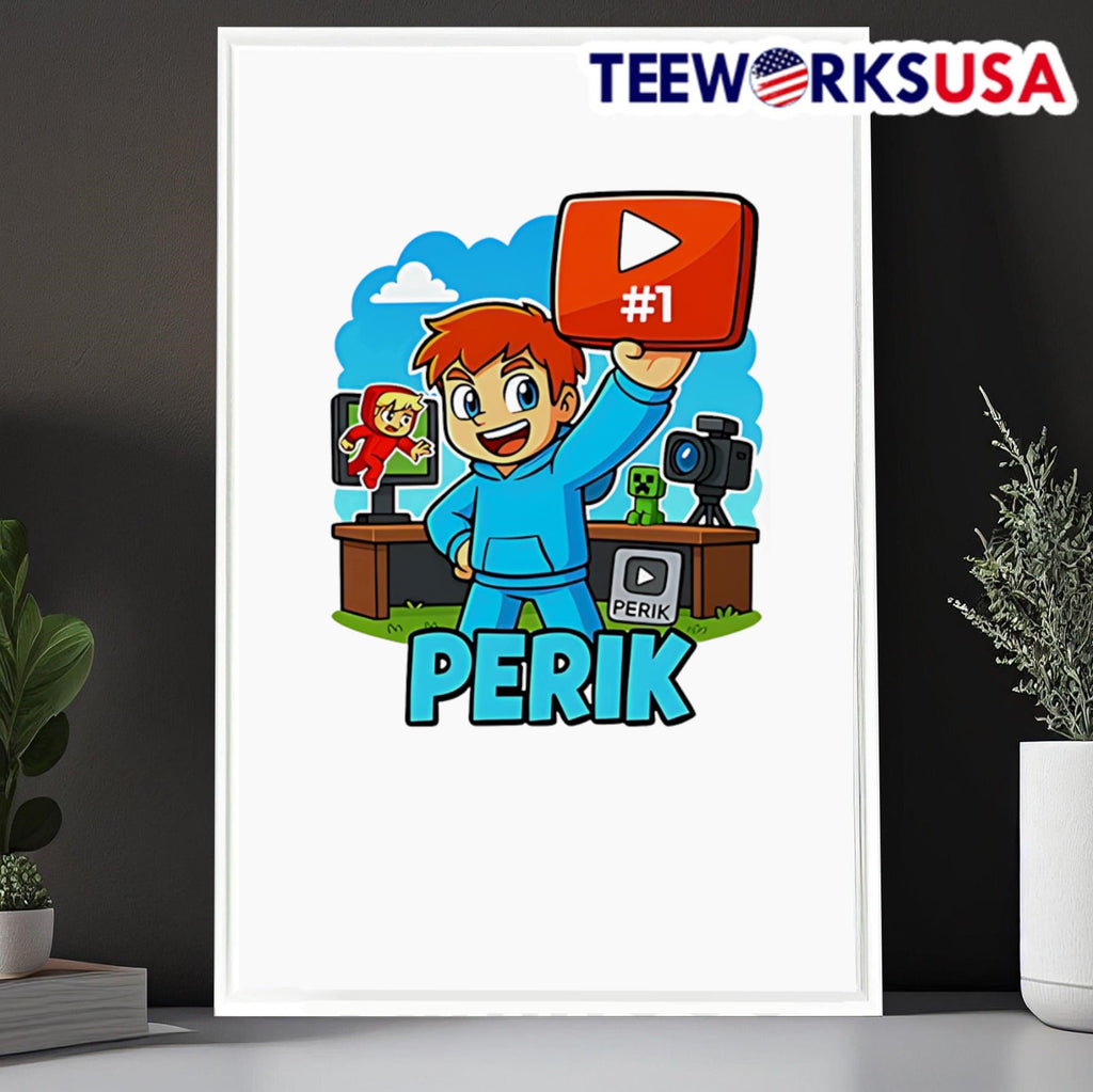 Perik 100k cartoon - Adult & Kids T-Shirts, Sweatshirts & Hoodies apparel design preview 6