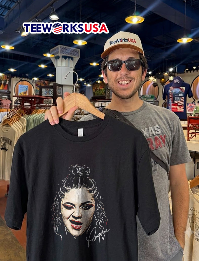 Persephone woman face braided hair winking - Adult & Kids T-Shirts, Sweatshirts & Hoodies apparel design preview 2