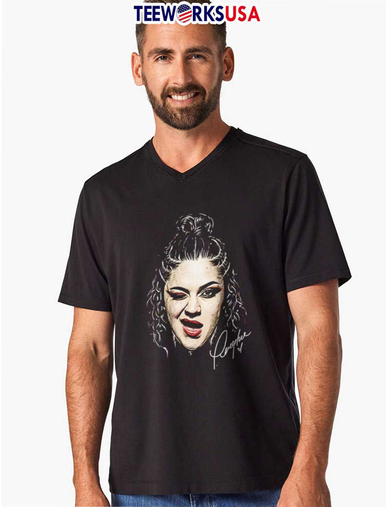 Persephone woman face braided hair winking - Adult & Kids T-Shirts, Sweatshirts & Hoodies apparel design preview 8