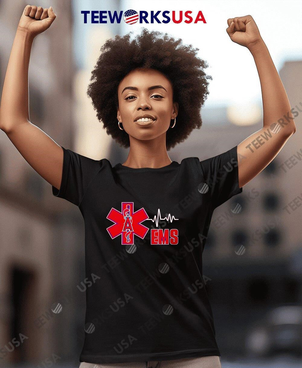 Personalized angels ems appreciation 2025 baseball - Adult & Kids T-Shirts, Sweatshirts & Hoodies apparel design preview 7
