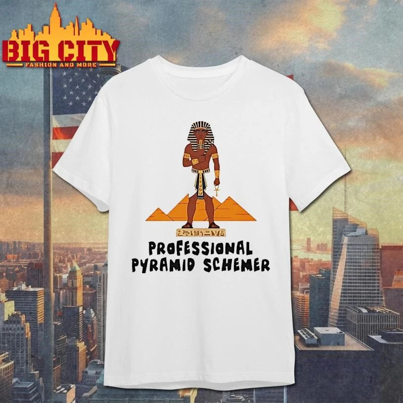 Pharaoh Professional Pyramid Schemer - Adult & Kids T-Shirts, Sweatshirts & Hoodies apparel design preview 1