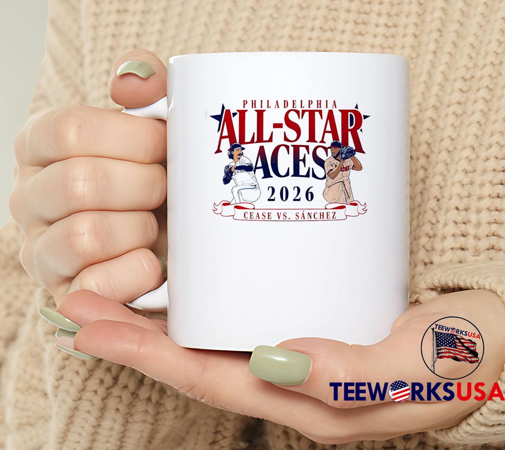 Philadelphia All-Star Aces 2026 Cease vs Sánchez - Adult & Kids T-Shirts, Sweatshirts & Hoodies apparel design preview 4