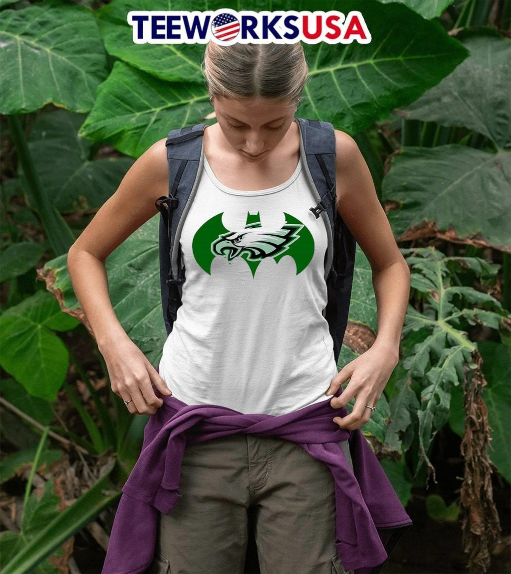 Philadelphia Eagles Batman - Adult & Kids T-Shirts, Sweatshirts & Hoodies apparel design preview 5