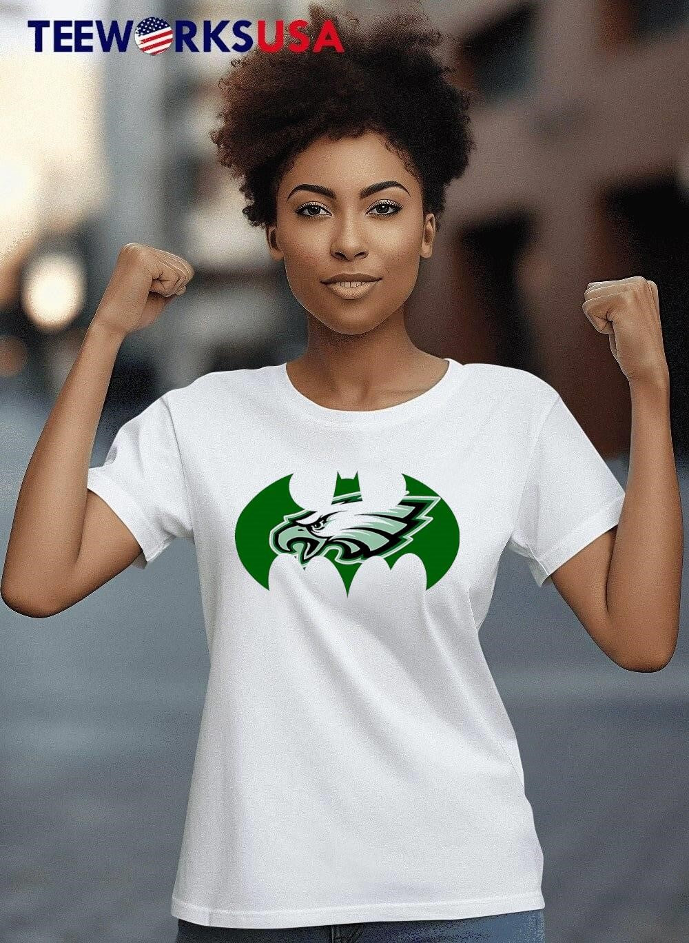 Philadelphia Eagles Batman - Adult & Kids T-Shirts, Sweatshirts & Hoodies apparel design preview 8