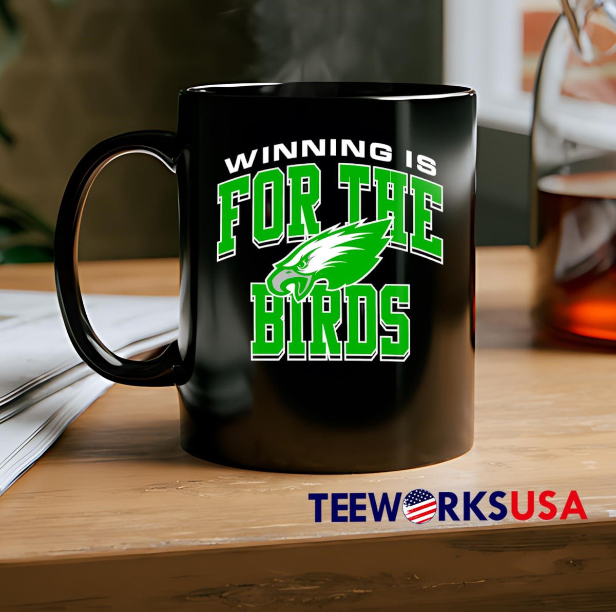 Philadelphia Eagles winning is for the birds - Adult & Kids T-Shirts, Sweatshirts & Hoodies apparel design preview 2