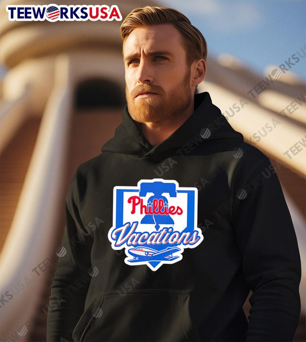 Philadelphia Phillies Vacations logo - Adult & Kids T-Shirts, Sweatshirts & Hoodies apparel design preview 2