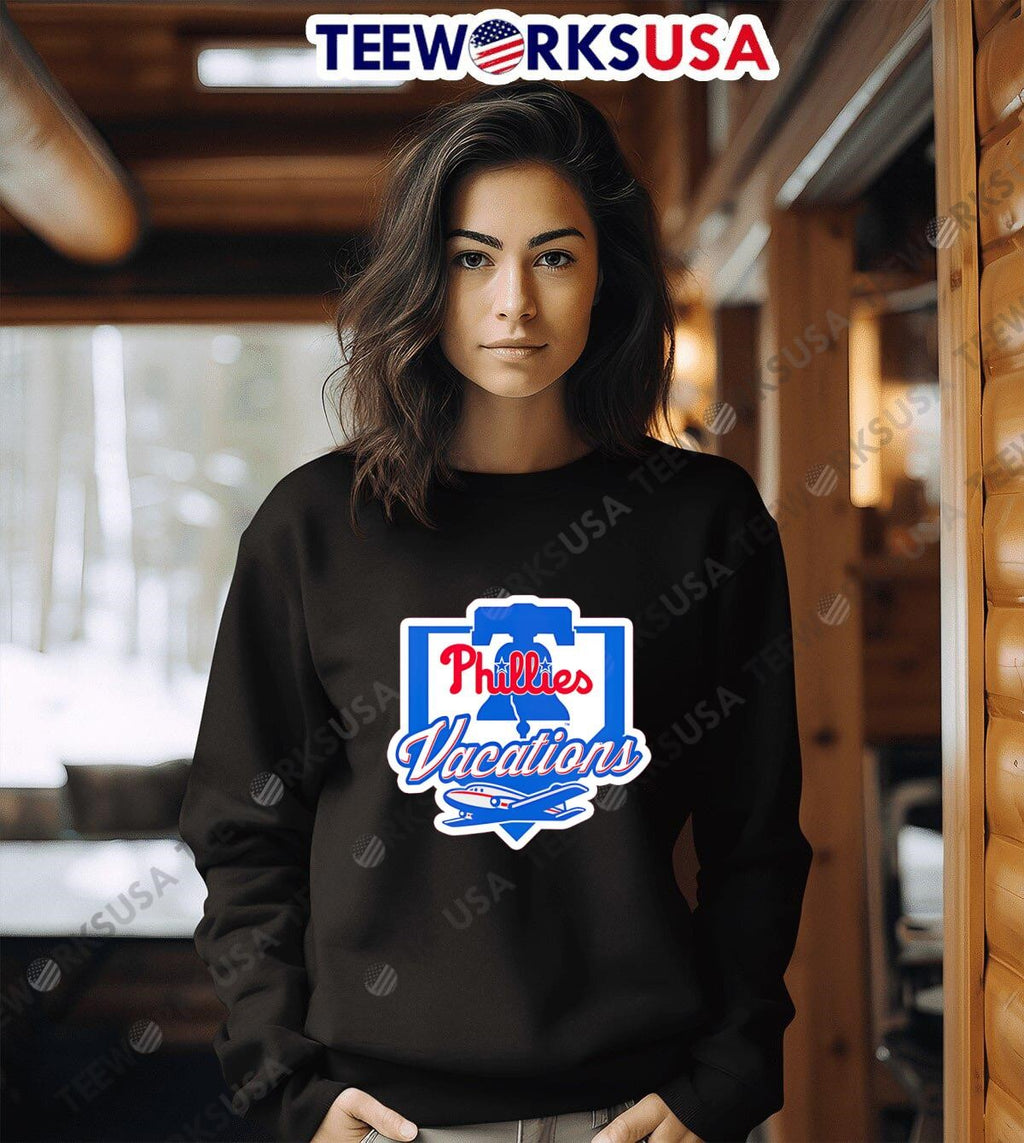 Philadelphia Phillies Vacations logo - Adult & Kids T-Shirts, Sweatshirts & Hoodies apparel design preview 3