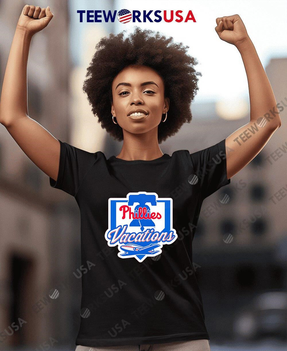 Philadelphia Phillies Vacations logo - Adult & Kids T-Shirts, Sweatshirts & Hoodies apparel design preview 4