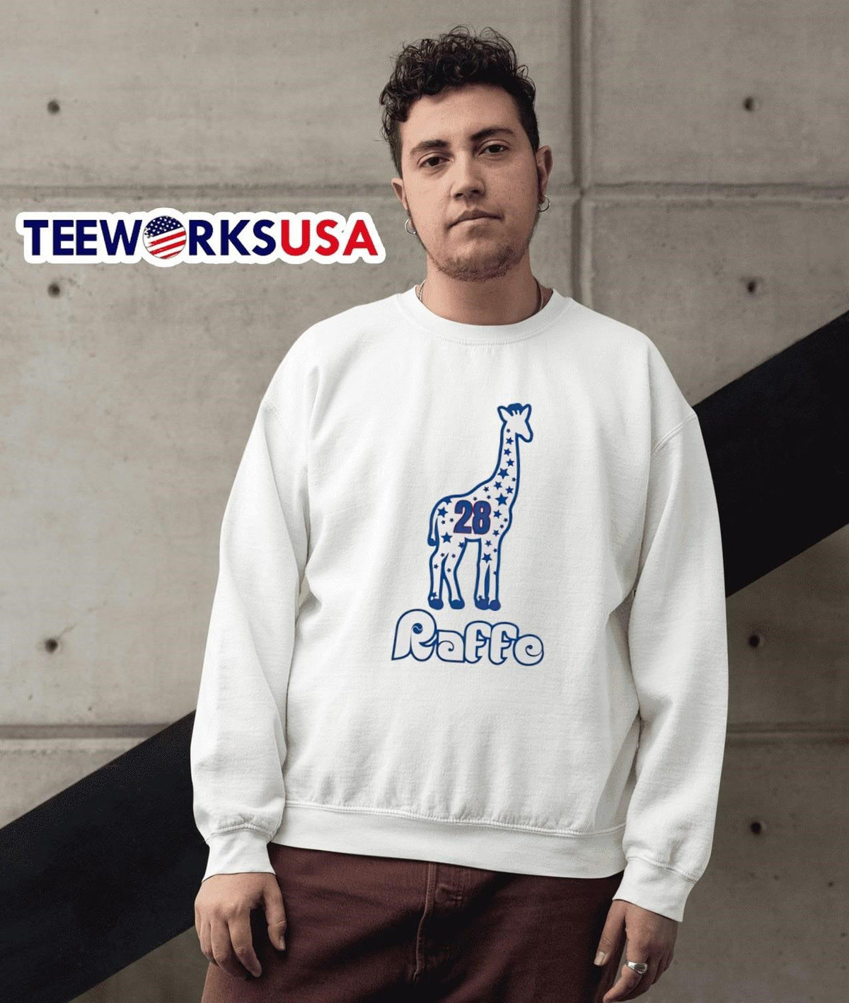 Phillygoat Raffe 28 - Adult & Kids T-Shirts, Sweatshirts & Hoodies apparel design preview 3