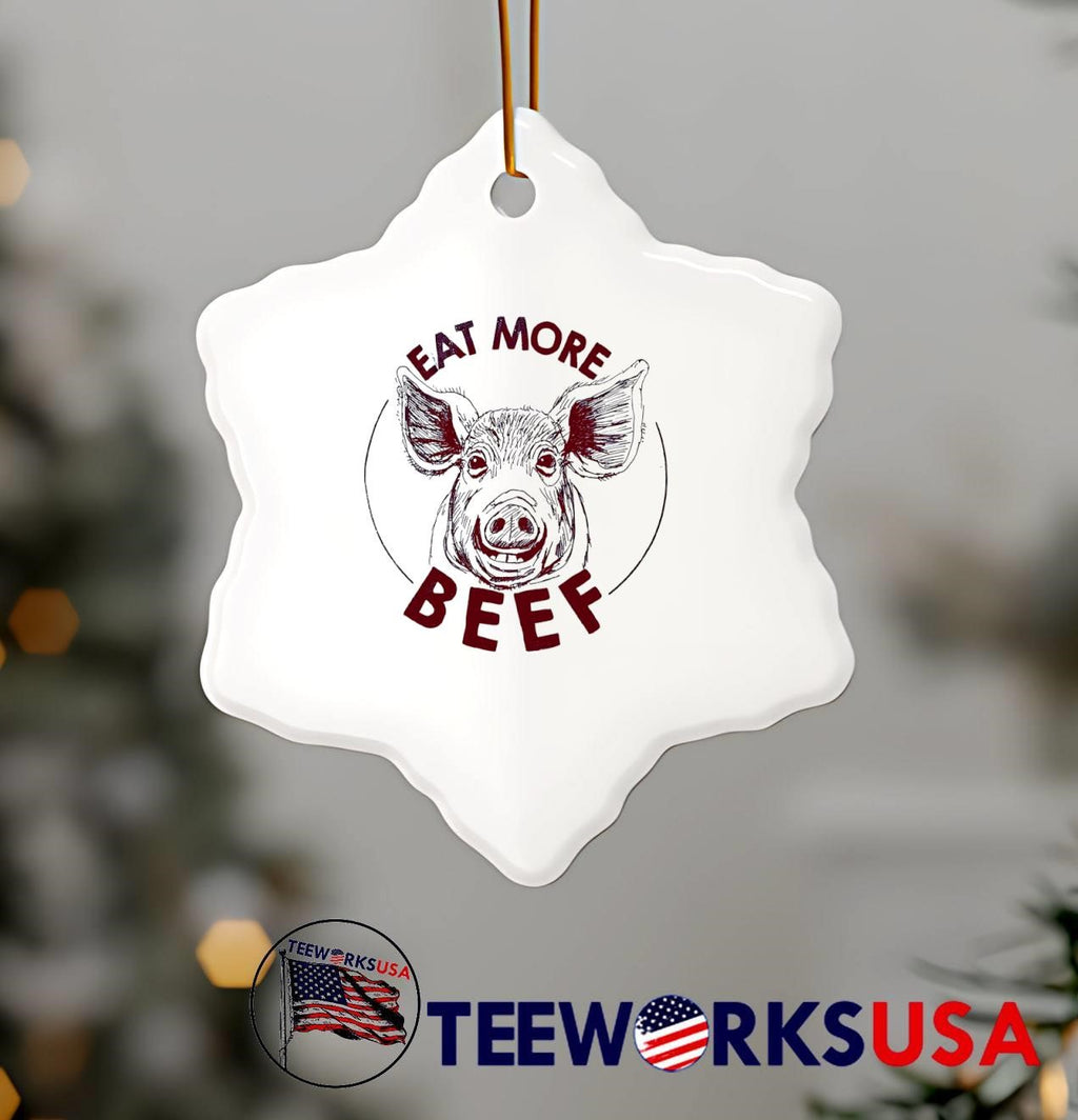 Pig Eat More Beef - Adult & Kids T-Shirts, Sweatshirts & Hoodies apparel design preview 7