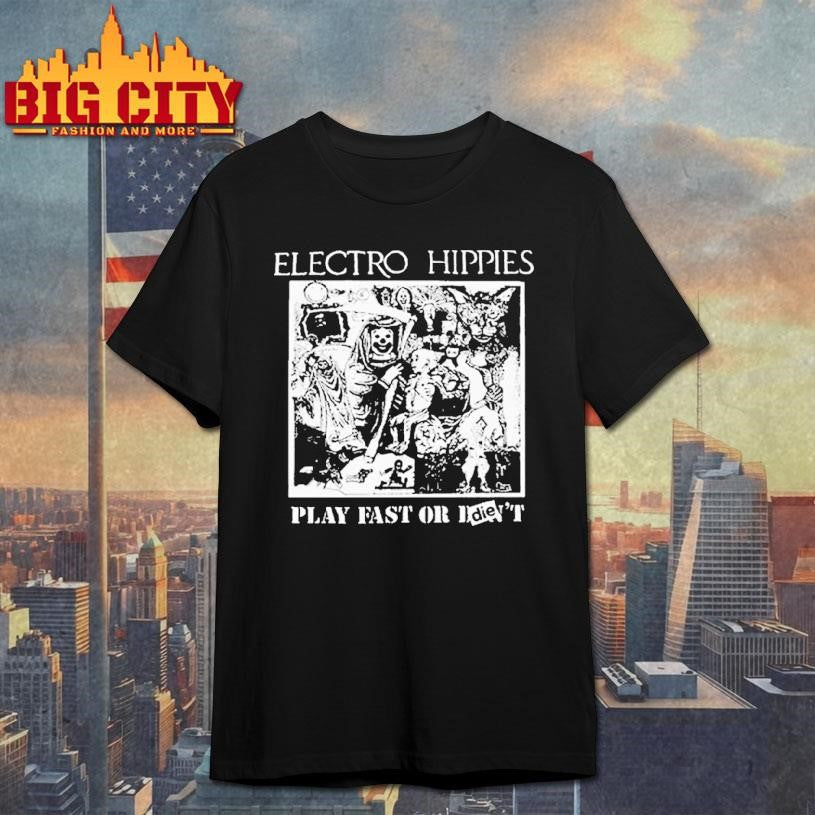 Piled Flesh Electro Hippies - Adult & Kids T-Shirts, Sweatshirts & Hoodies apparel design preview 1