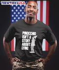 Pinocchio Isn'T A Story About Lying - Adult & Kids T-Shirts, Sweatshirts & Hoodies apparel design preview 1