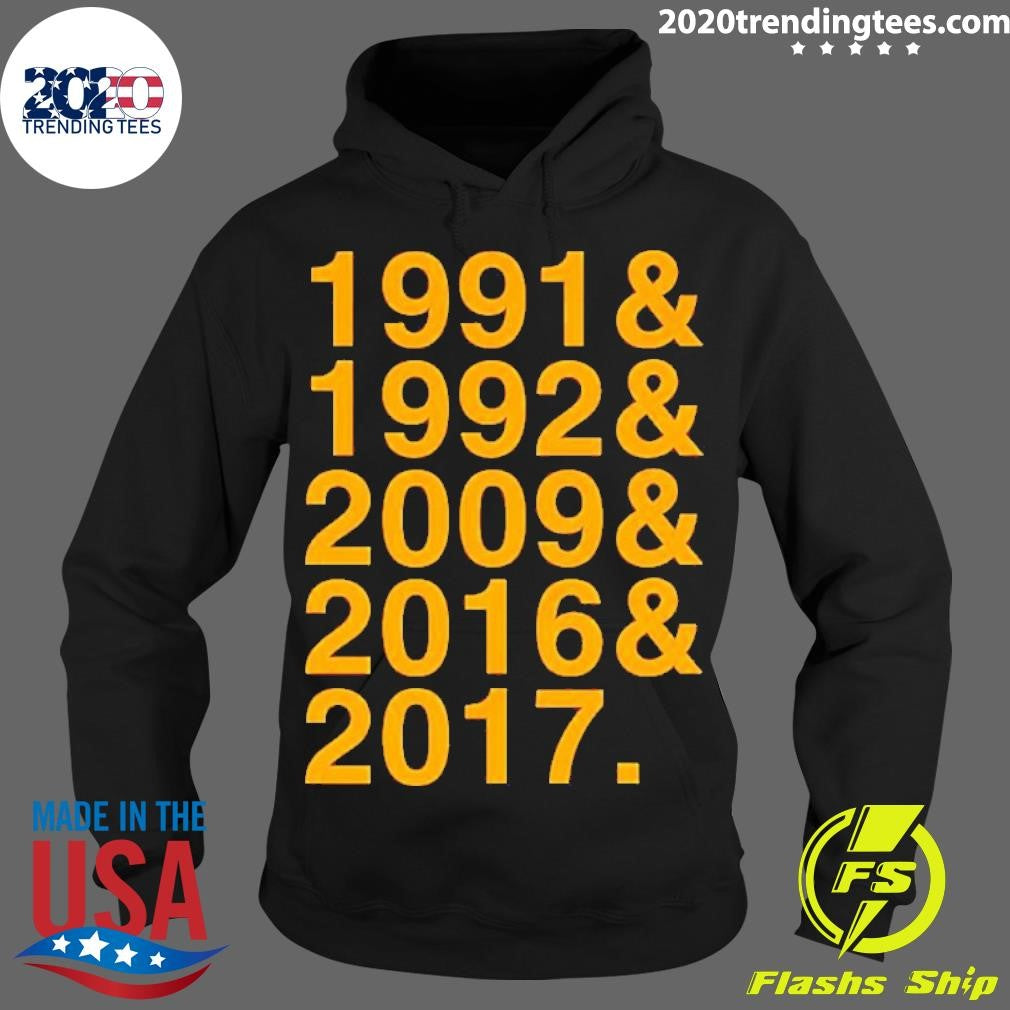 Pittsburgh Penguins Stanley Cups Years - Adult & Kids T-Shirts, Sweatshirts & Hoodies apparel design preview 2