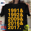 Pittsburgh Penguins Stanley Cups Years - Adult & Kids T-Shirts, Sweatshirts & Hoodies apparel design preview 1