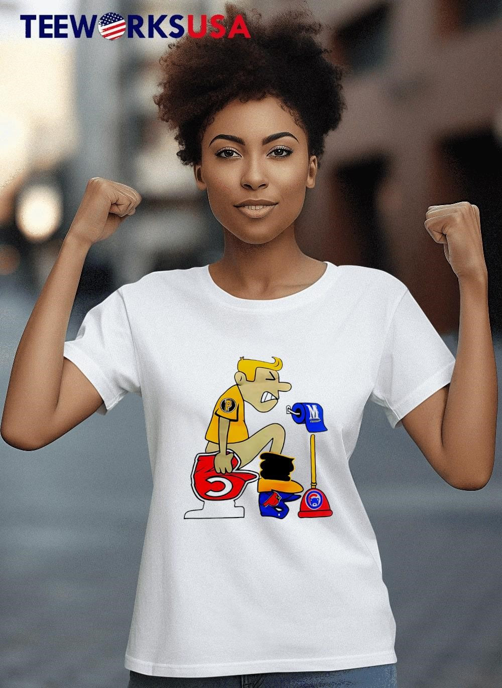 Pittsburgh Penguins Toilet - Adult & Kids T-Shirts, Sweatshirts & Hoodies apparel design preview 4