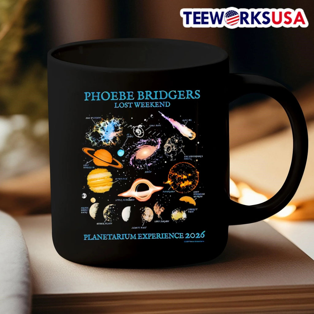 Planetarium Experience 2026 Phoebe Bridgers Lost - Adult & Kids T-Shirts, Sweatshirts & Hoodies apparel design preview 3