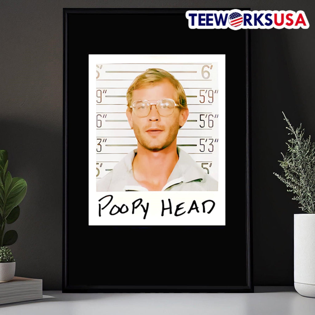 Poopy Head mugshot photo - Adult & Kids T-Shirts, Sweatshirts & Hoodies apparel design preview 5
