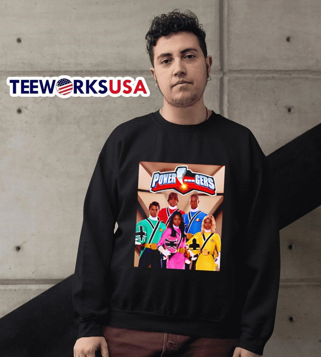 Power Rangers Samurai Characters - Adult & Kids T-Shirts, Sweatshirts & Hoodies apparel design preview 6