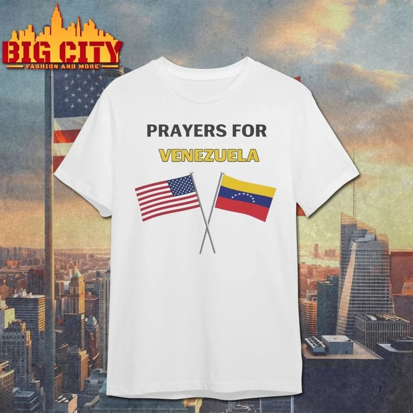 Prayer For Venezuela flag - Adult & Kids T-Shirts, Sweatshirts & Hoodies apparel design preview 1
