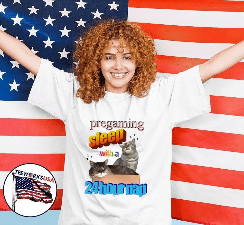 Pregaming sleep with a 24 hour nap - Adult & Kids T-Shirts, Sweatshirts & Hoodies apparel design preview 4