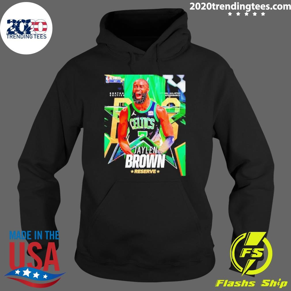 Premium 2024 Nba All-star Jaylen Brown Reserve Poster - Adult & Kids T-Shirts, Sweatshirts & Hoodies apparel design preview 2
