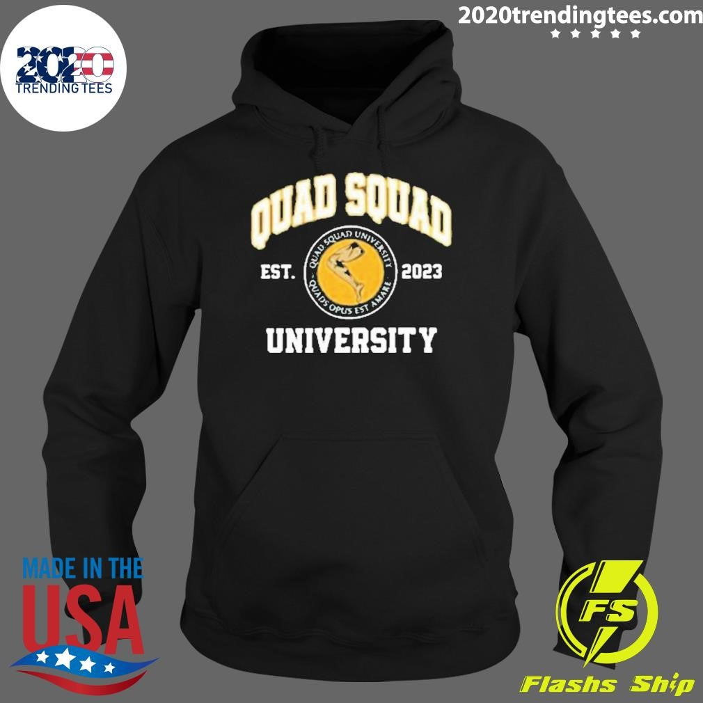 Premium Aj Dillon Quad Squad University - Adult & Kids T-Shirts, Sweatshirts & Hoodies apparel design preview 2
