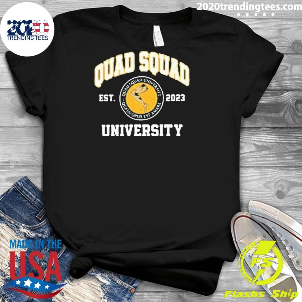 Premium Aj Dillon Quad Squad University - Adult & Kids T-Shirts, Sweatshirts & Hoodies apparel design preview 3