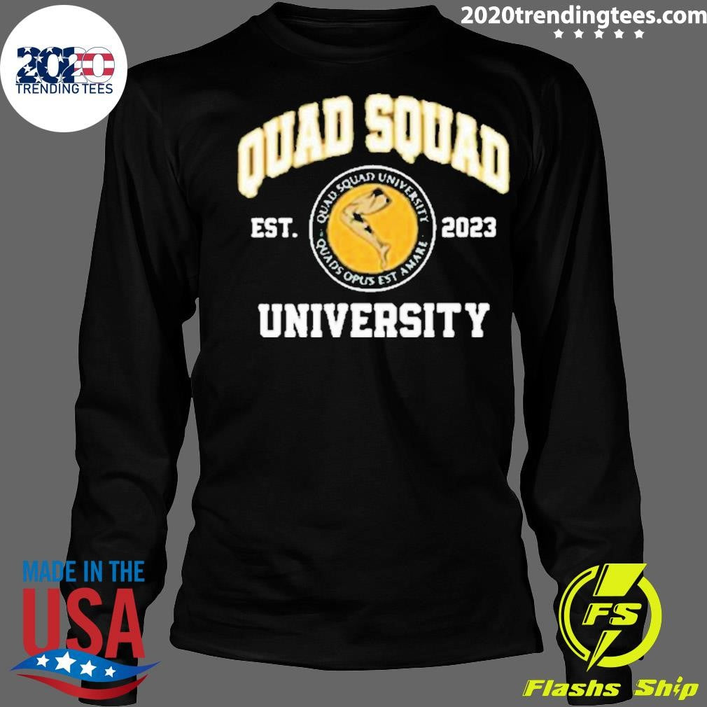 Premium Aj Dillon Quad Squad University - Adult & Kids T-Shirts, Sweatshirts & Hoodies apparel design preview 4