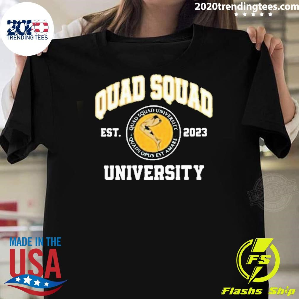Premium Aj Dillon Quad Squad University - Adult & Kids T-Shirts, Sweatshirts & Hoodies apparel design preview 1