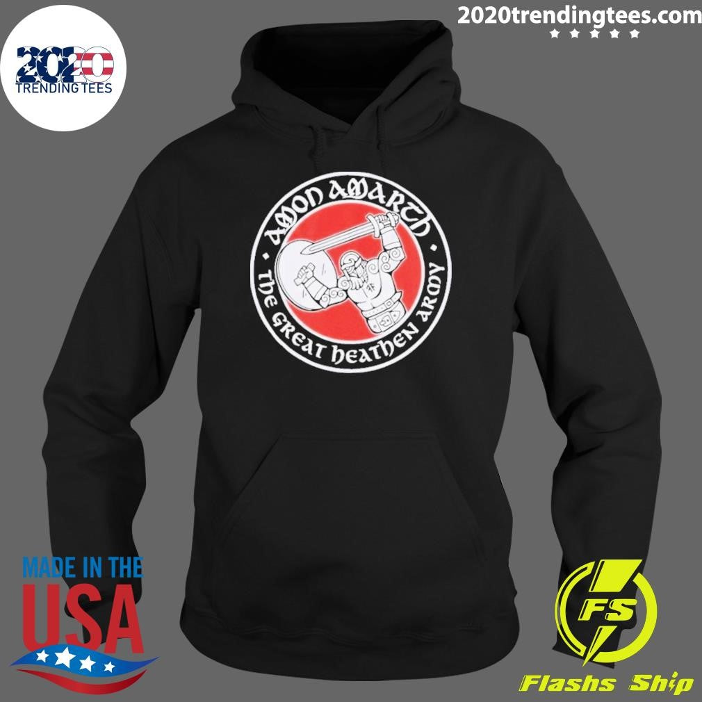 Premium Amon Amarth The Great Heathen Army - Adult & Kids T-Shirts, Sweatshirts & Hoodies apparel design preview 2
