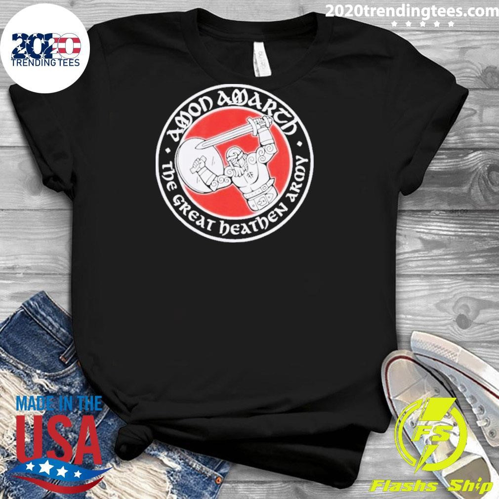 Premium Amon Amarth The Great Heathen Army - Adult & Kids T-Shirts, Sweatshirts & Hoodies apparel design preview 3