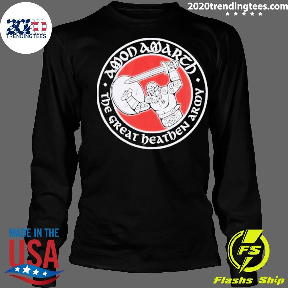 Premium Amon Amarth The Great Heathen Army - Adult & Kids T-Shirts, Sweatshirts & Hoodies apparel design preview 4