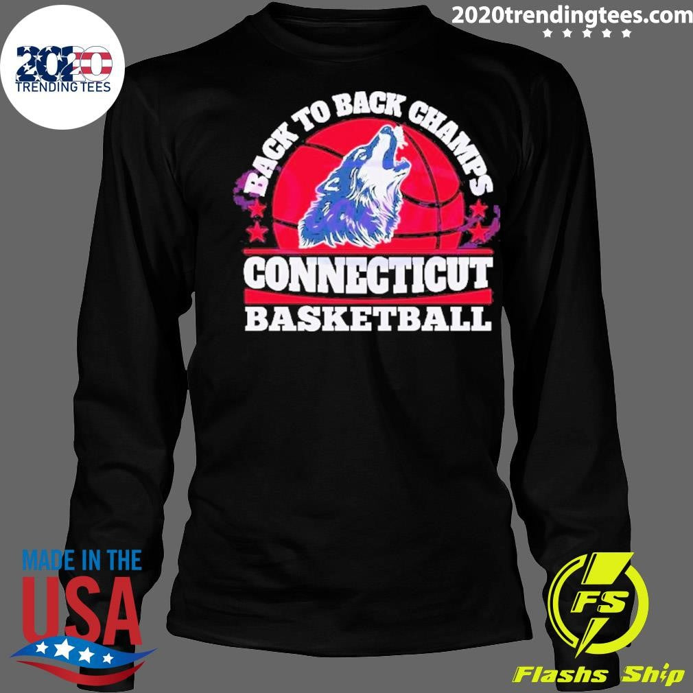 Premium Back To Champs Connecticut Basketball - Adult & Kids T-Shirts, Sweatshirts & Hoodies apparel design preview 4