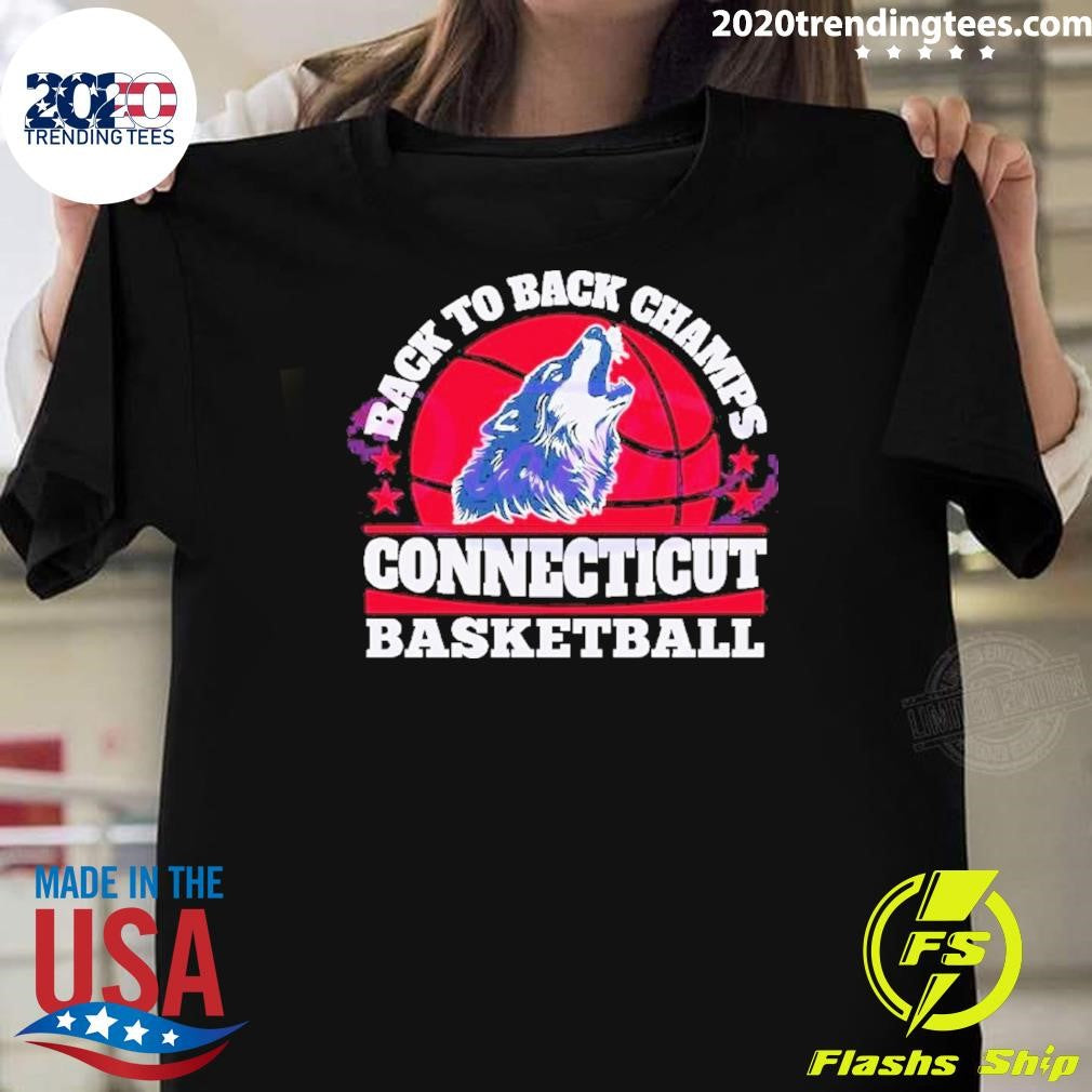 Premium Back To Champs Connecticut Basketball - Adult & Kids T-Shirts, Sweatshirts & Hoodies apparel design preview 1